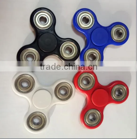 EDC Fidget Toy Hand Decompression Spinner Fidget White Holder With Hybrid Si3n4 Ceramic Bearings With Colorful Sealed Bearings photo-6