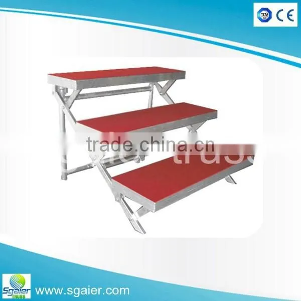 Folding Aluminum Chorus Stage for Taking Photo and Chorus Singing photo-2