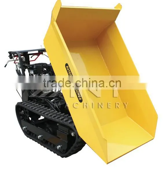 Mini Dumper 400kg Loading Track Dumper Garden Transporter BY400 With CE photo-3