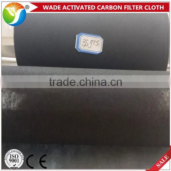 Eco-friendly Activated Carbon Filter Cloth / Activated Carbon Non - Woven Fabricfor Gas Mask photo-5