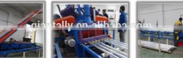 Aluminium Profile Shot Blasting Machine photo-2