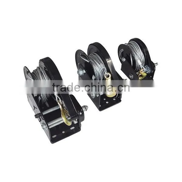 Manufacturing 1200lbs Galvanized General Purpose Barge Winch With Rope photo-5