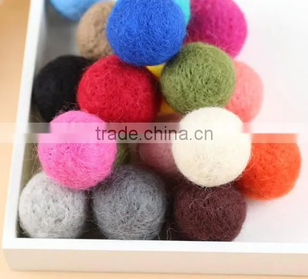 100% Wool Felt Balls/colored Felt Balls Rug/felt Balls Garland photo-4