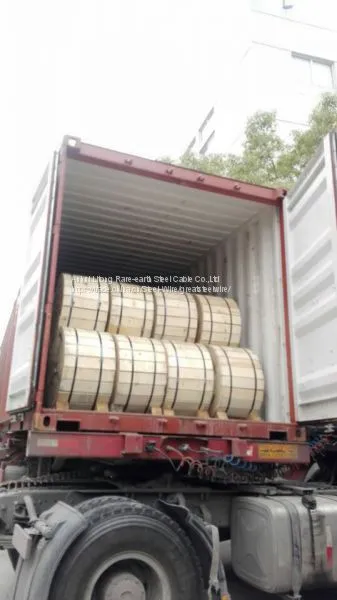 ASTM B415-92 Acsr Core Wire , Corrosion Resistance Aluminum Electrical Wire