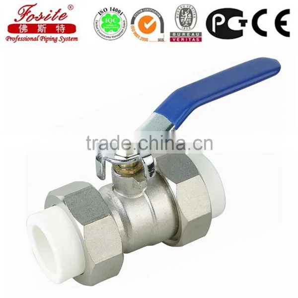 Plastic Ball Valve /PPR Ball Valve With High Quality photo-3