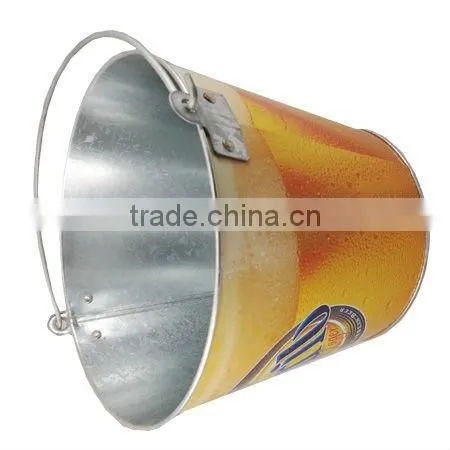 Small Metal Tin Buckets photo-3