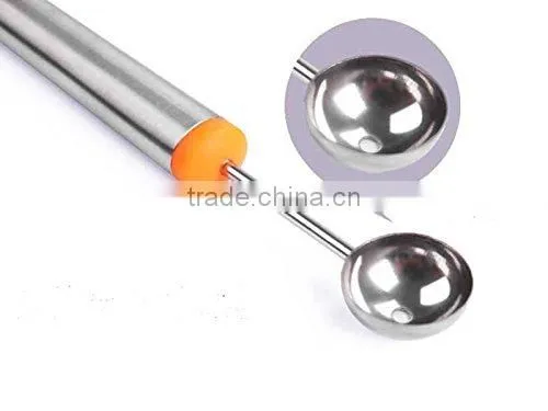 Factory Wholesale Stainless Steel Fruit Melon Scoop Melon Baller photo-2