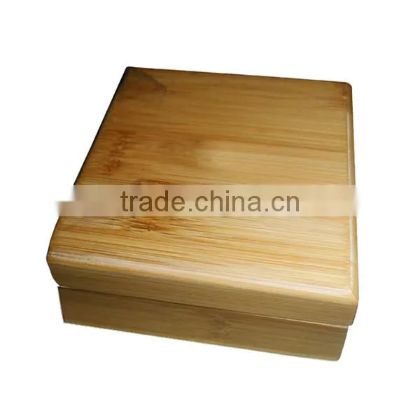 Customize Upscale Square Bamboo Ornaments Storage Box, Crafts Storage Package Boxes photo-4