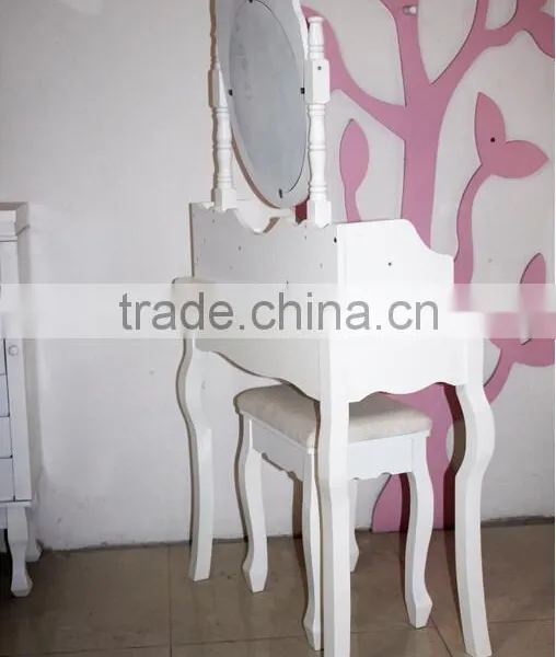 Wooden Dressing Table for Bedroom, Wooden Dresser Set, Bedroom Furniture photo-5