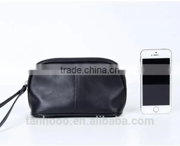 Fashion Travel Hanging Professional Wholesale PU Leather Makeup Bag photo-2
