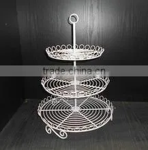 Perfect Decorative Metal Cupcake Wedding Cake Stand Rack photo-6