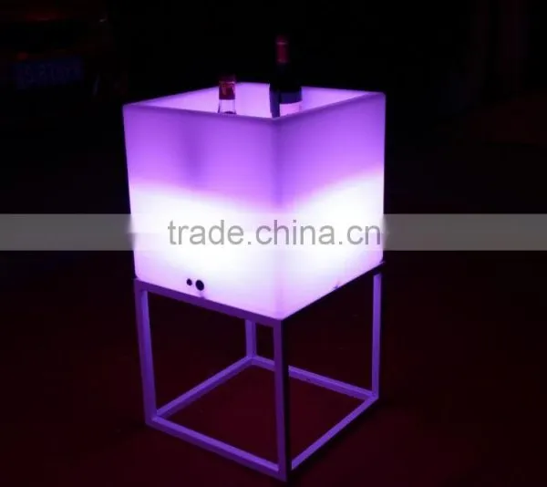 Single Plastic LED Lighting Shelf, Wall Mount Plastic Wine Rack Shelf photo-5