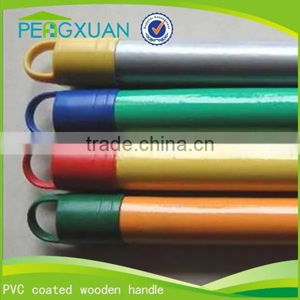 Plastic Cover High Quality Round Smooth Wooden Poles for Broom & Mop photo-2