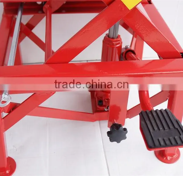 300lbs Mini Scissor Hydraulic Motorcycle Stand Lift Table photo-4