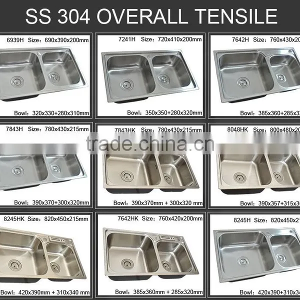 Stainless Steel Top Mount Kitchen Sink photo-3