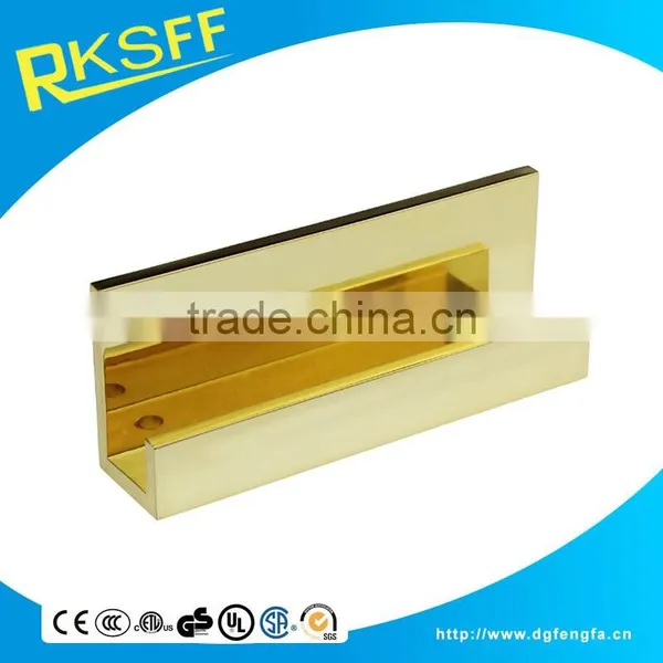 Golden Metal Business Name Card Holder Credit Card Holder photo-5