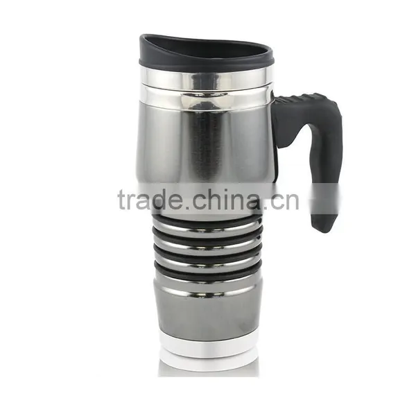 Custom Professional Stainless Steel Coffee Travel Mug With Handle photo-4