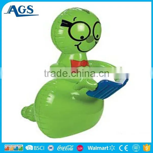Vivid Design Inflatable Solid Color Pvc Toy Gun photo-4
