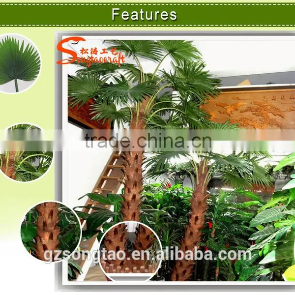 Best Sell Palm Tree Landscaping Tree Artificial Palm Trees for Decor photo-4