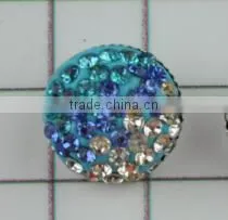Colorful Metal Glass Crystal Rhinestone Shank Buttons photo-3