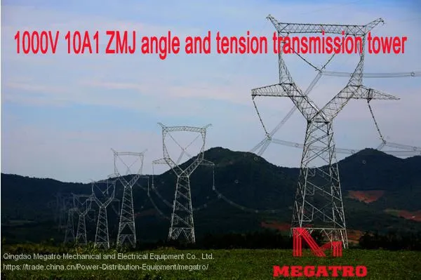 MEGATRO 1000V 10A1 ZMJ Angle and Tension Transmission Tower photo-2