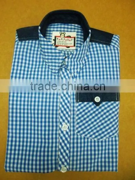 Men''s Long Sleeve Ginham Check Shirt photo-4