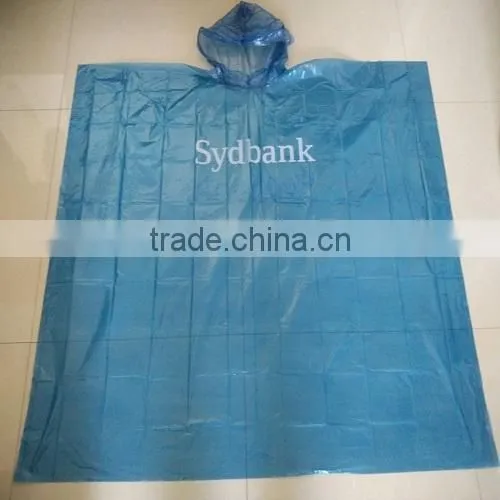 Poncho Raincoat Disposable Custom Printed Raincoat photo-6
