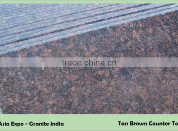 Tan Brown Granite / Indian Tan Brown Granite Stairs / Counter Tops / Slabs photo-2