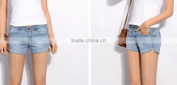 2015 Best Sell Women Satin Shorts photo-2