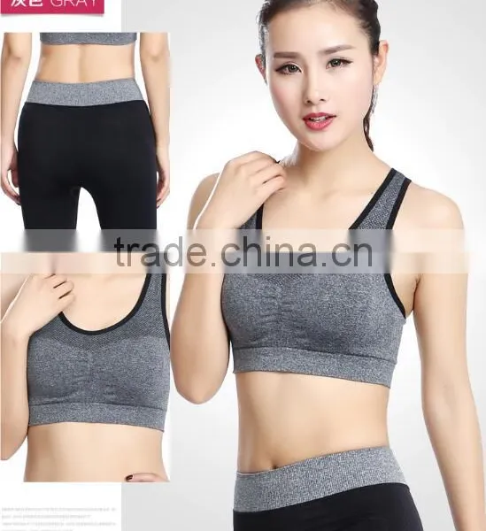 New Arrivals Fitness Yoga Underwear Wholesale Comfortable Sports Bras Suit photo-4