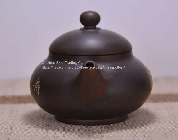 Nixing Ceramic Teapot Chinese Zodiac Monkey Tea Pots 200ml photo-4