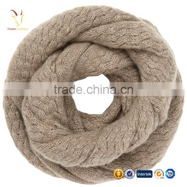 Made Round Scarf Cashmere Merino Wool Scarf photo-3