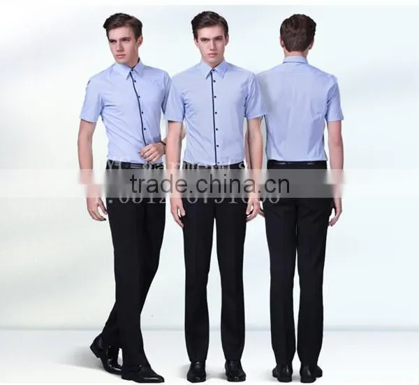 Slim Fit Bright Yellow Men Shirt for Promotion photo-3