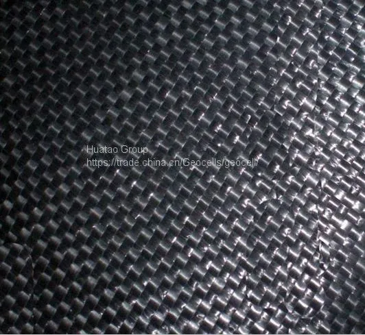 UV Resistance Flat Film Woven Geotextile photo-2