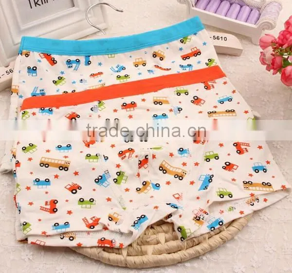 High Quality Cute Cartoon Car Printed Cotton Baby Underwear,boxer Shorts Boy Underwear photo-3