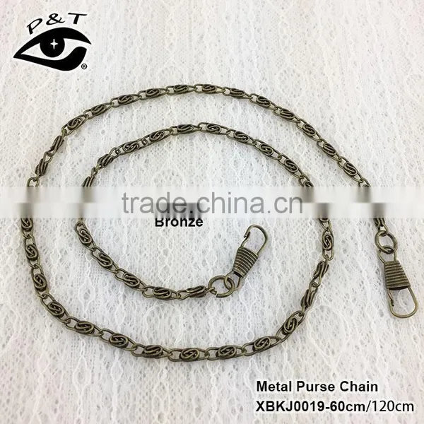 Custom Fashion Decorative Clothes Purses Metal Chains for Bags photo-3