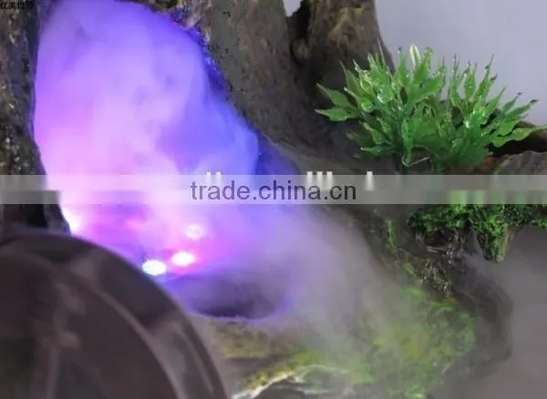 12 LED Colorful Light Ultrasonic Mist Maker Fogger Purify Water Fountain Mist Maker photo-3