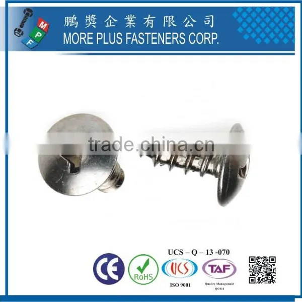 Made in Taiwan Carbon Steel and Stainless Steel Triwing Wood Security Screws photo-6
