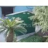 Custom Modular Apex Metal Shed With Double Sliding Door , 12x10 / 10x10 / 10x8