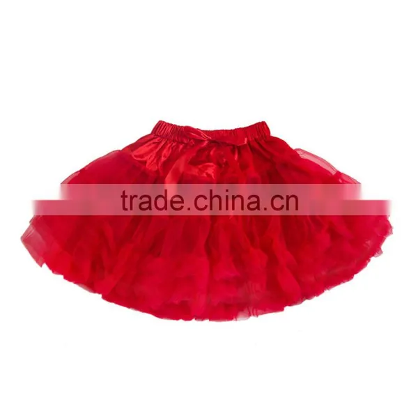Kids Baby Girls Princess Dancewear Tutu Ruffle Chiffon Fluffy Pettiskirt Skirts photo-4