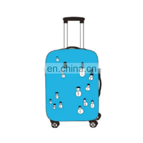 Custom Printed Suitcase Polyester Elastic Printed Luggage Covers photo-2