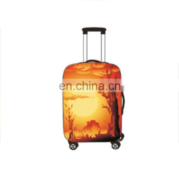 Justop Fashion Style High Elasticity Polyester Luggage Dust Cover photo-2