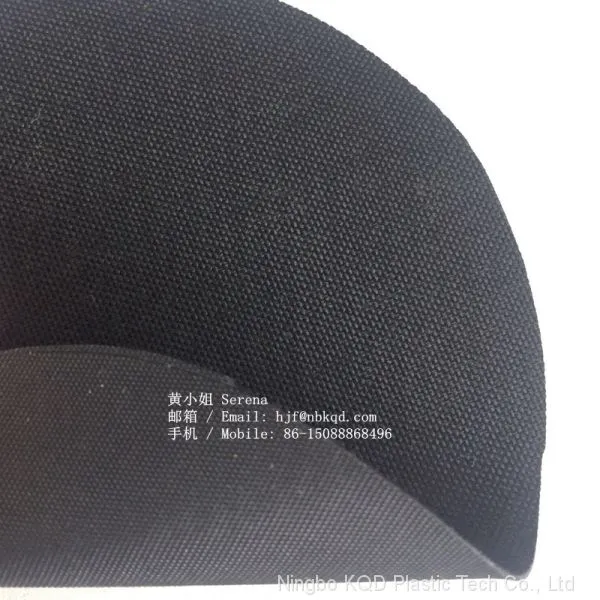 Черный 500D Cordura ткань, склеенная с гипалоном, для полицейских жилетов