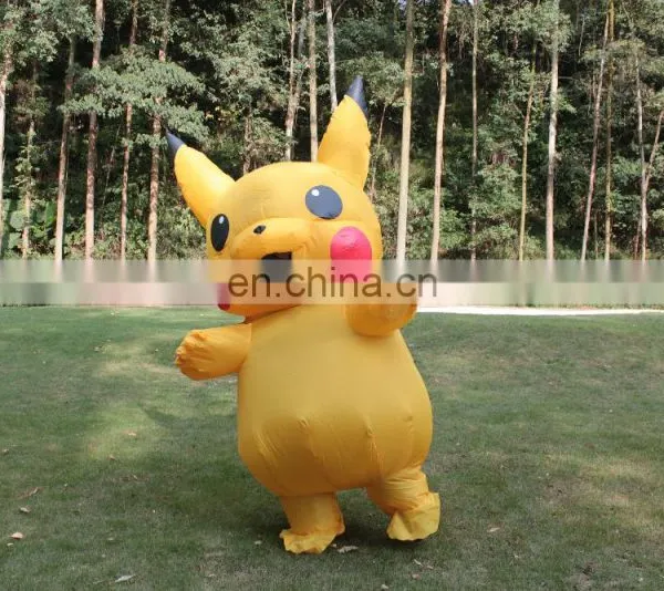 HI CE Inflatable Pikachu Mascot Costume,cheap Movie Character Pikachu Inflatable Mascot photo-2