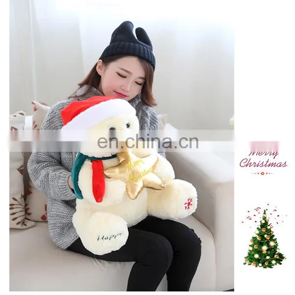 2017 Hot Sell Christmas Plush Toys Stuffed Plush Christmas Decoration Candy Teddy Bear Toy photo-4