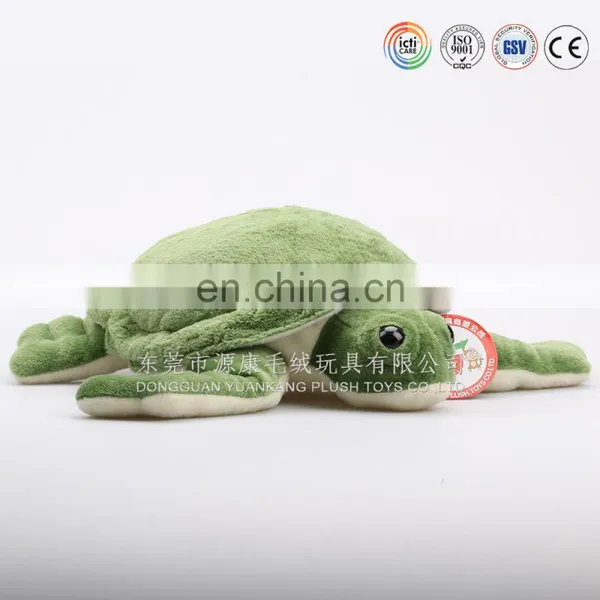 ISO9001 Aduited Sea Animal Custom no Minimum Green Big Eyes Turtle Plush Toy photo-5