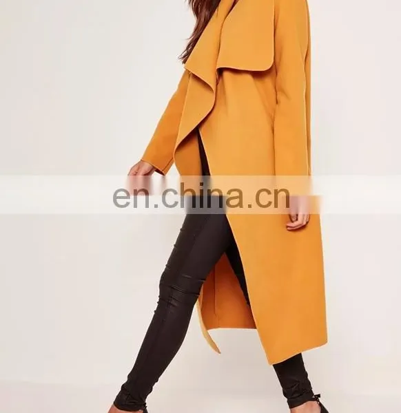 Latest Coat Pant Design Women Long Coats Coat Pant photo-5