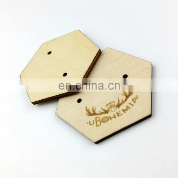Personalized Wood Tags Engrave Hang Tag for Clothing photo-6