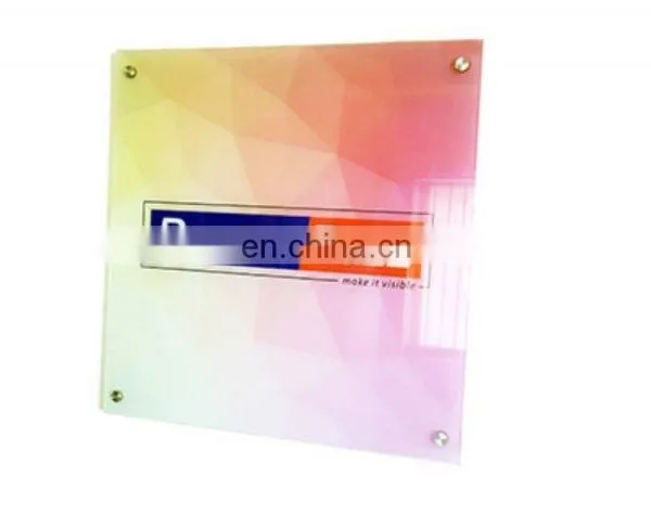 Wholesales Cheap Acrylic Wall Sign Holder Frame photo-3