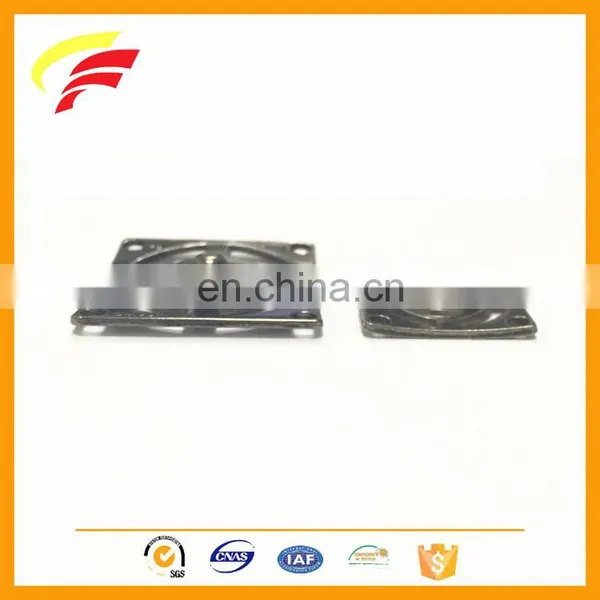 Hot Sale Zinc Alloy Square Two Parts Snap Button With Hollow Out Pattern photo-5